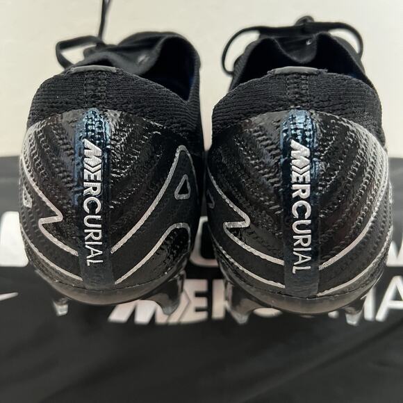 Nike Zoom Vapor 15 Elite FG Black Chrome Hyper Royal DJ4978 040 Men Size 7 New - Picture 5 of 9